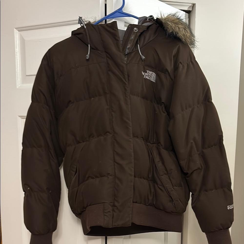 The North Face Brown Puffer Jacket
